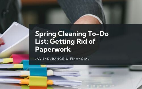 Spring Cleaning To-Do List: Getting Rid of Paperwork